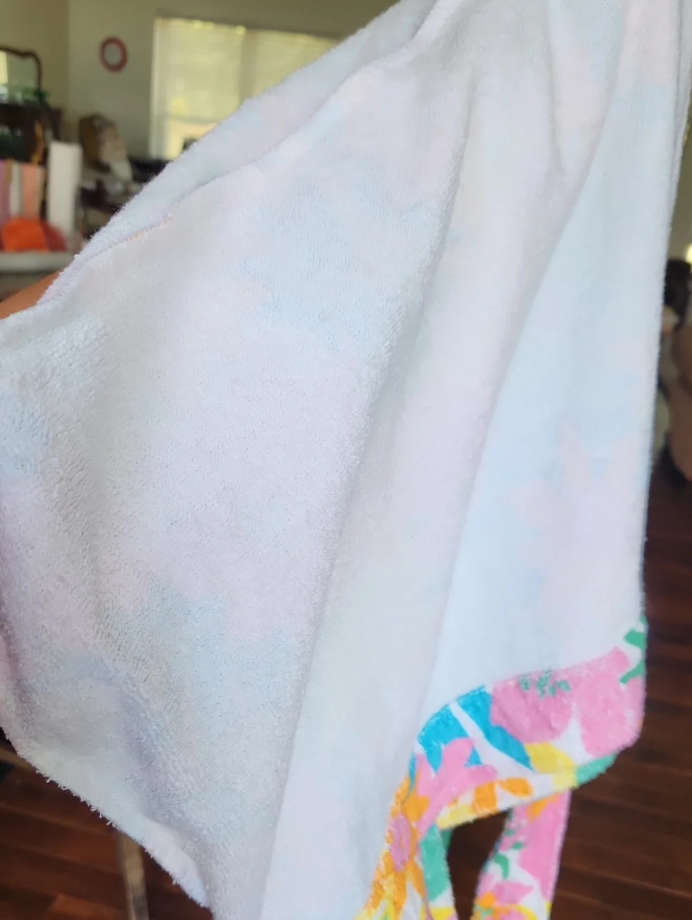 Show Me Your MUMU Floral Bag Tote Terrycloth Resortwear